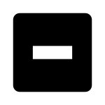 Checkbox Undeterminate Filled SVG Icon